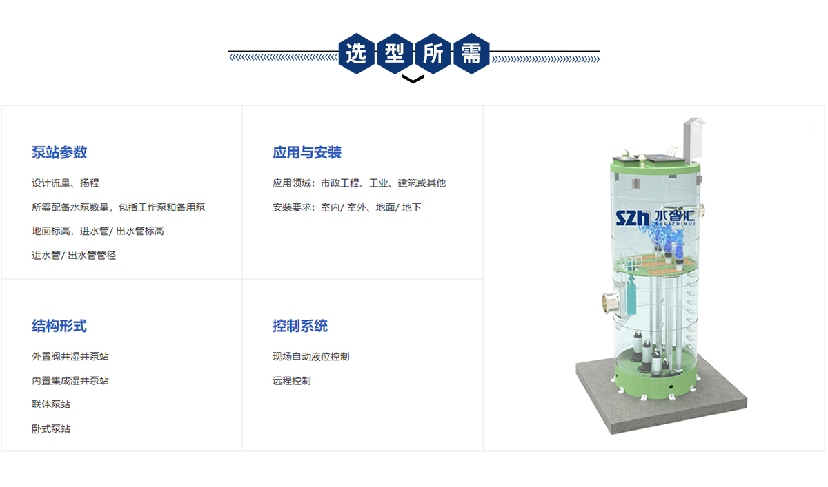 一體化(huà)預制泵站